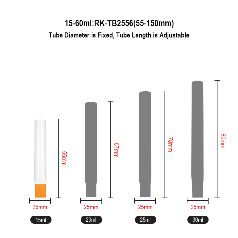 Screw Cap Face Cream Tube Packaging