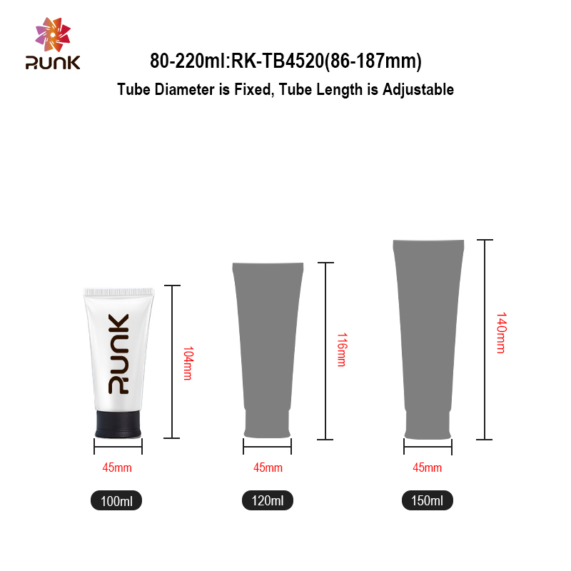 soft cosmetic tube customization