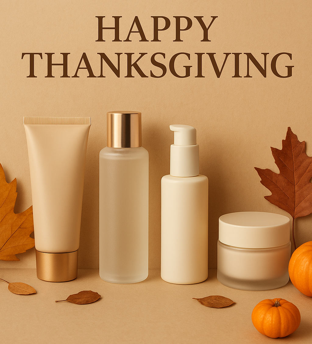Runk Cosmetics Packaging Wishes You a Warm and Happy Thanksgiving!