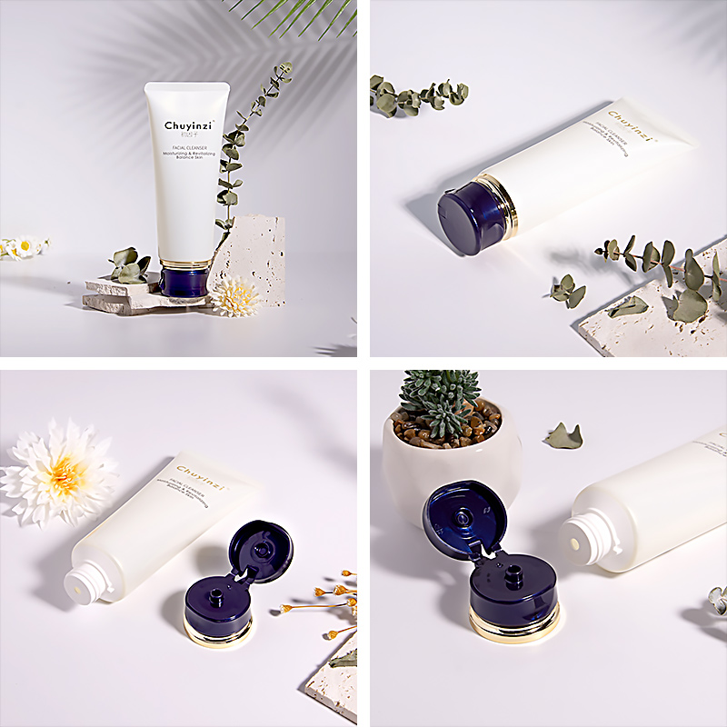 Plastic cosmetic lotion tube Plastic cosmetic lotion tube