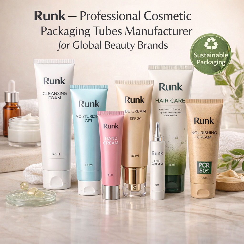 Runk – Fabricante profesional de tubos para envases cosméticos para marcas de belleza internacionales