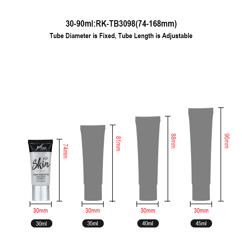 Runk cosmetic tube size Runk cosmetic tube size