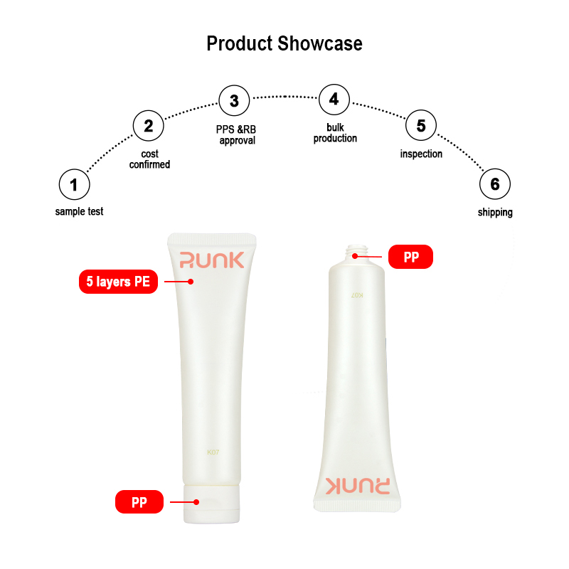 Runk cosmetic tube material