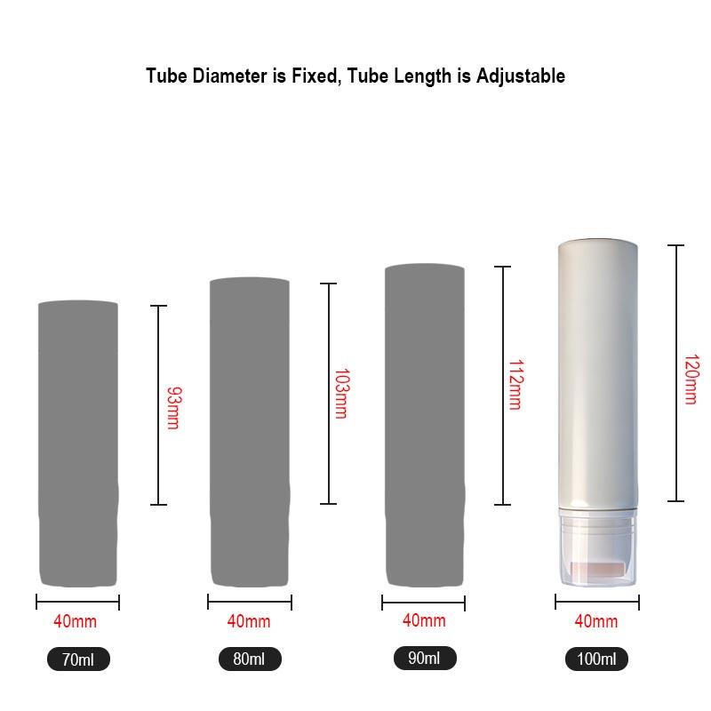 Runk cosmetic tube size Runk cosmetic tube size