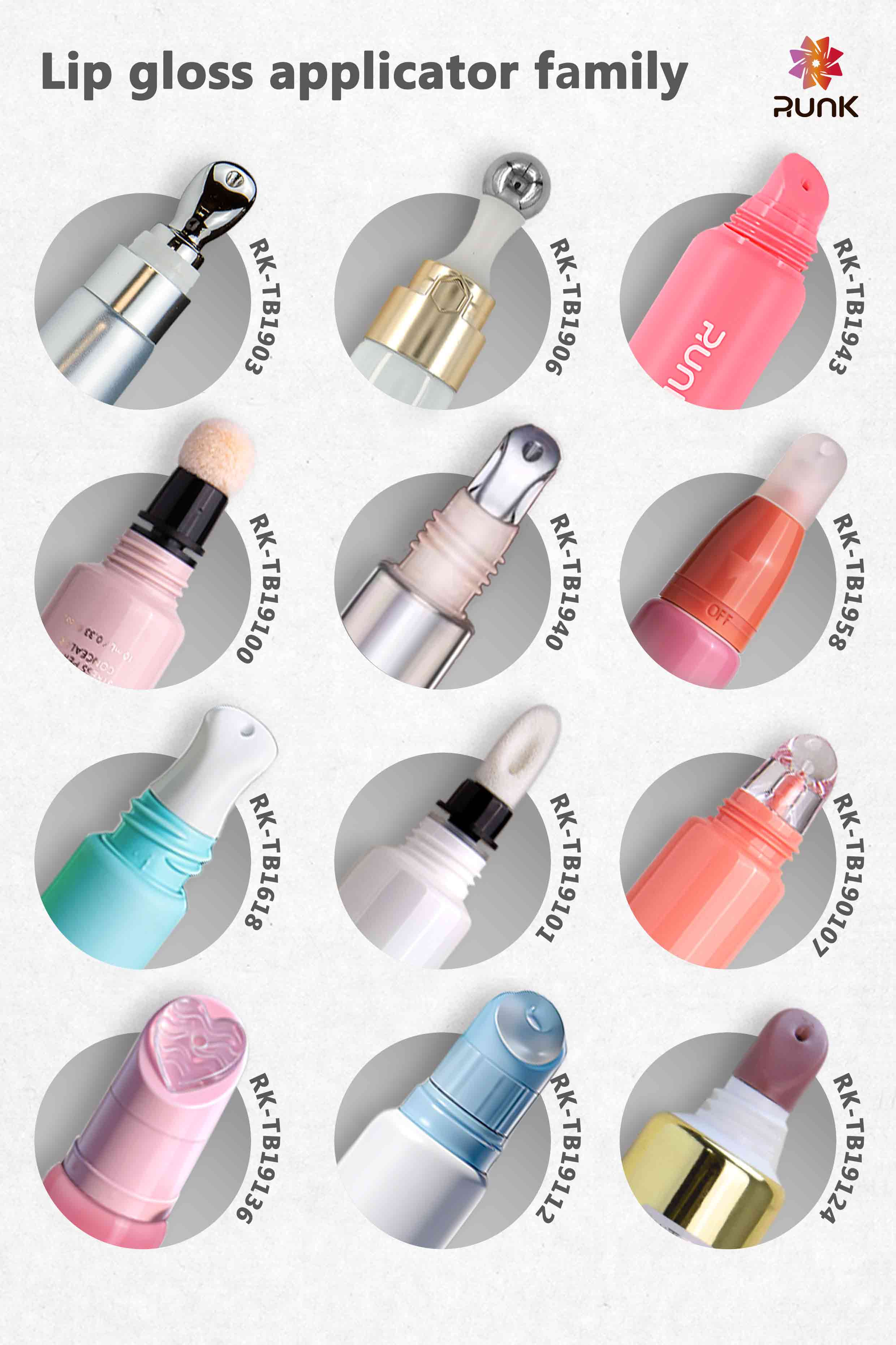 plastic lip gloss tubes