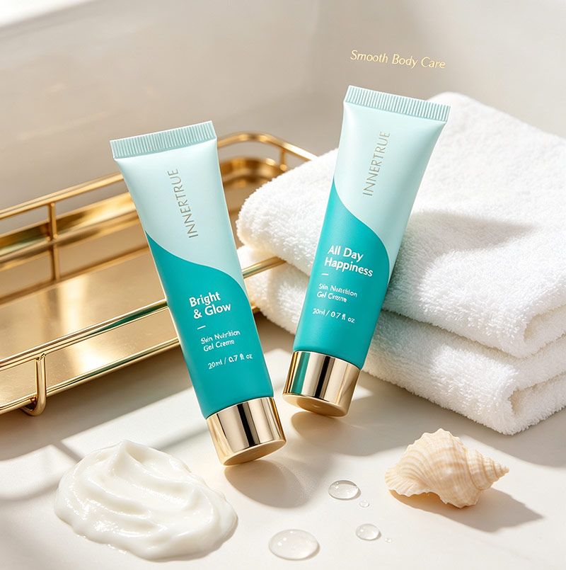 Cosmetic Tube with Screw Cap