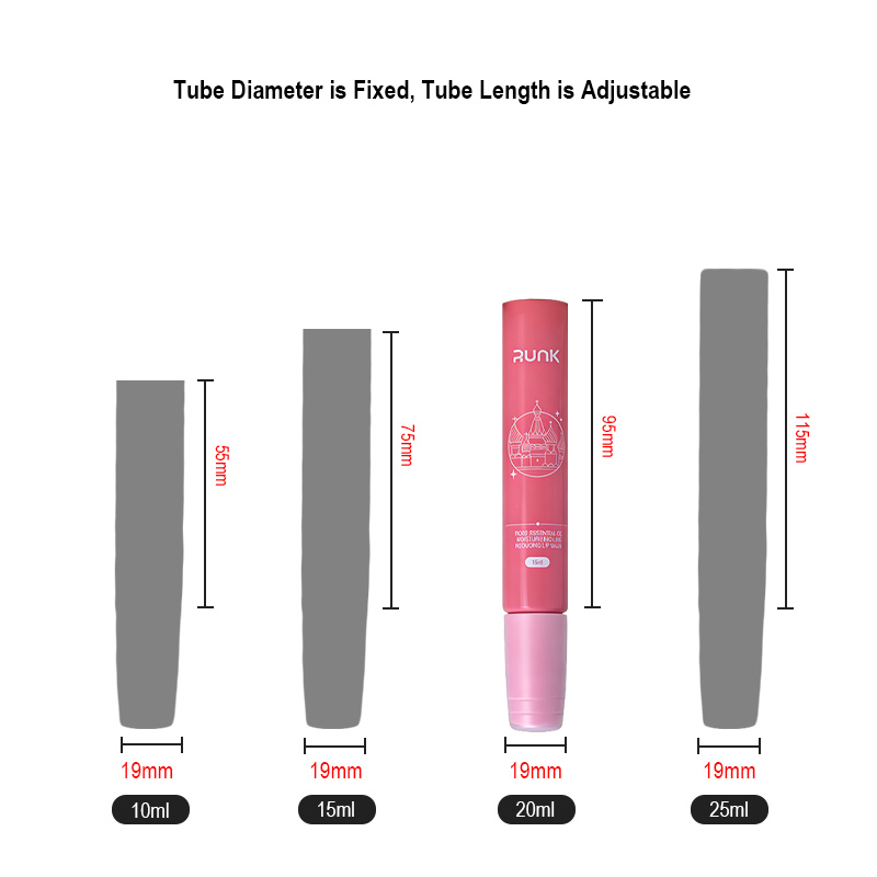 Runk Cosmetic Tube Capacity