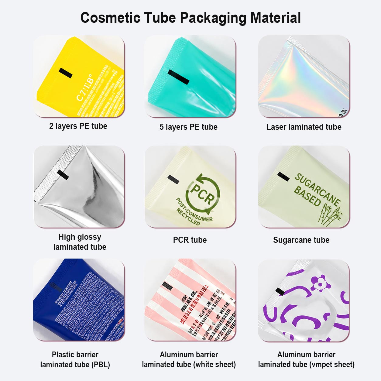 Runk Cosmetic Packaging Material